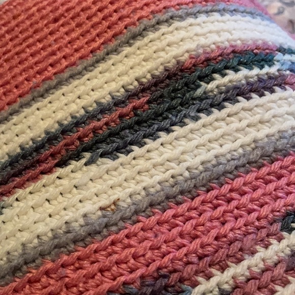 Knitted Lap Sofa Throw With Tassels Southwest Design 59” x 47” - Picture 5 of 15